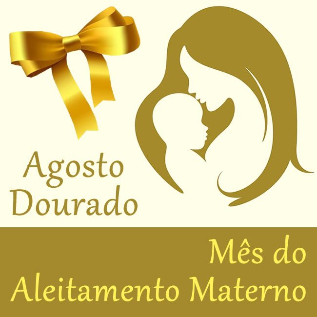 Imagem da Campanha Agosto Dourado