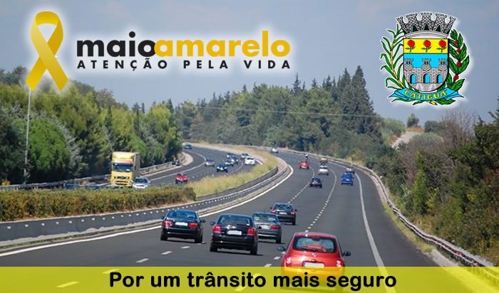 Imagem sobre o movimento Maio Amarelo