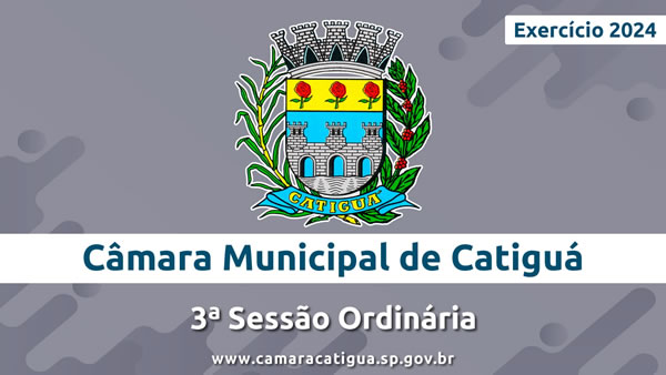 3ª Sessão Ordinária de 2024