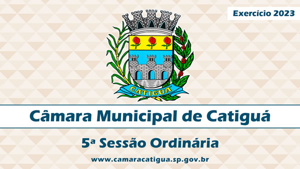 5ª Sessão Ordinária de 2023