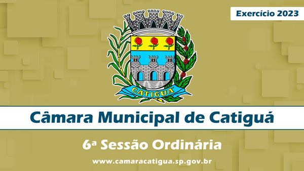 6ª Sessão Ordinária de 2023