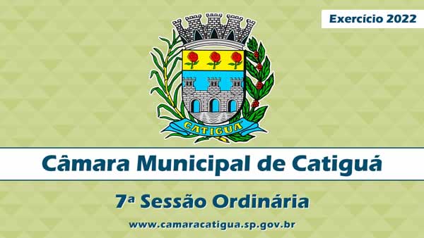 7ª Sessão Ordinária de 2022