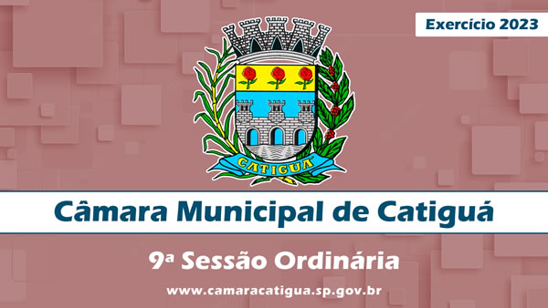 9ª Sessão Ordinária de 2023