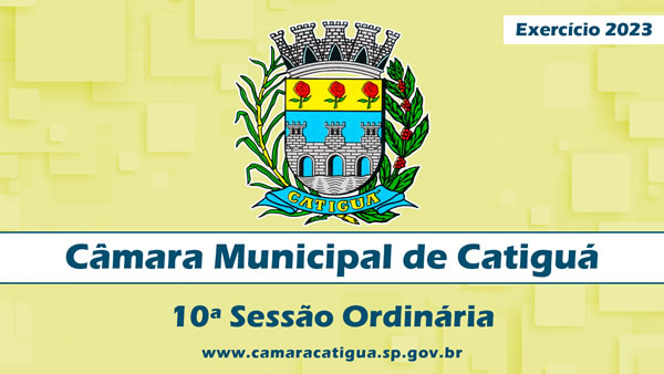 10ª Sessão Ordinária de 2023