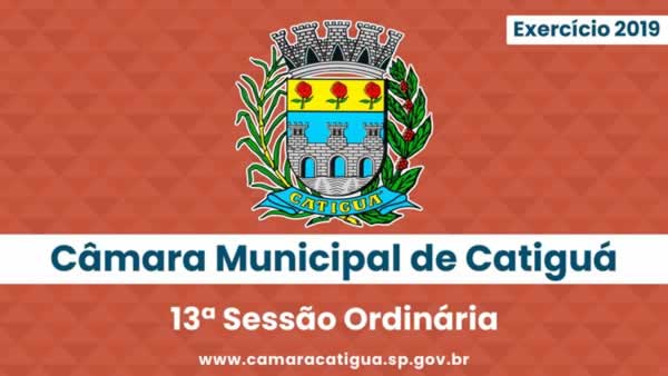 13ª Sessão Ordinária de 2019