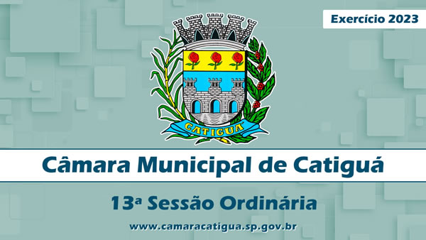 13ª Sessão Ordinária de 2023