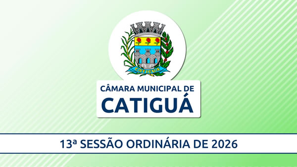 13ª Sessão Ordinária de 2026