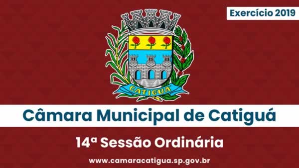 14ª Sessão Ordinária de 2019