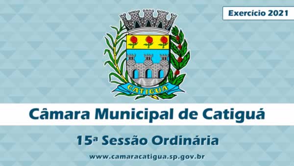 15ª Sessão Ordinária de 2021