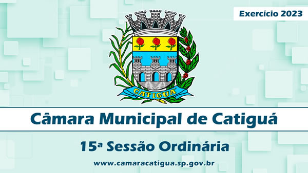 15ª Sessão Ordinária de 2023