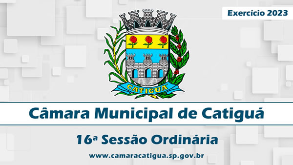 16ª Sessão Ordinária de 2023