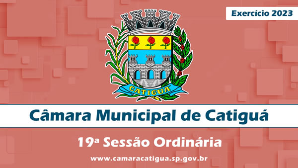 19ª Sessão Ordinária de 2023