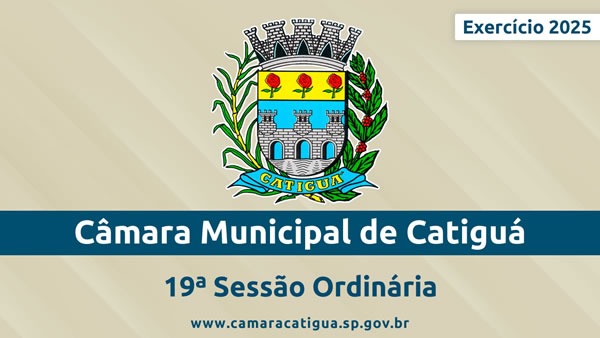 19ª Sessão Ordinária de 2025