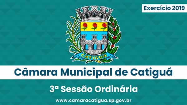 3ª Sessão Ordinária de 2019