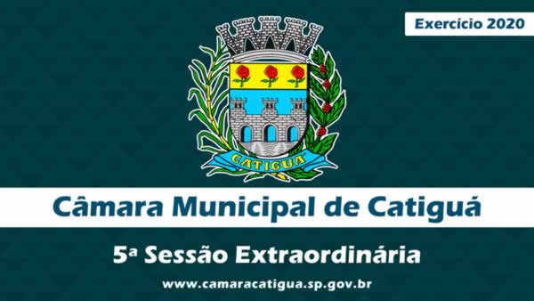 5ª Sessão Extraordinária de 2020