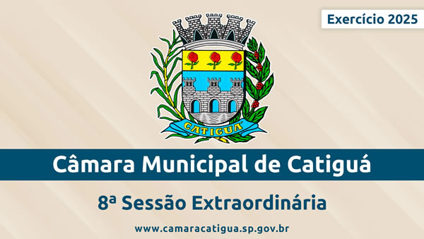 8ª Sessão Extraordinária de 2025