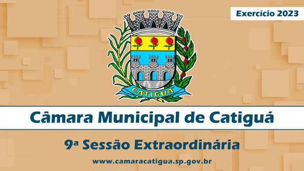 9ª Sessão Extraordinária de 2023