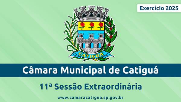 11ª Sessão Extraordinária de 2025